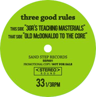Three Good Rules "3GR's Teaching Materials"