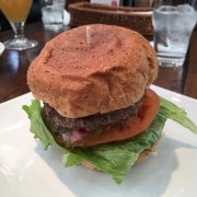 Hitachino Wagyu Burger @ Hitachino Brewing Mito