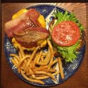 Bacon cheeseburger @ Shogun Burger, Shinjuku