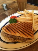 Cuban sandwich at Cafe Habana