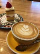 Cake & coffee at Saza Coffee, Mito