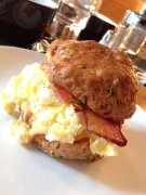 Cheddar Biscuit Breakfast Sandwich