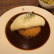 White omrice @ Usagi, Aoyama