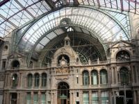 Inside Antwerp Central Station