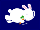 Sleepy Bunny by Fluffy Noodle