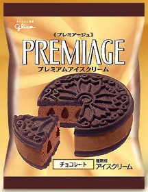 Premiage ice cream sandwich chocolate flavor