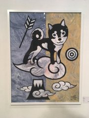 Picaro Taro (MANABE Tarō) "With Dog, Meet Love" @ Shibuya Bunkamura Gallery