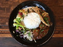 Curry plate by Indian Canteen AMI at fudoki, Itabashi