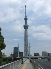 Tokyo Sky Tree seen from Asakusa