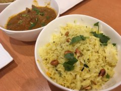 South Indian restaurant Curry Leaves, Jūjō (in Jujo Ginza)