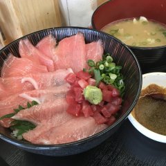 マグロ丼 @ 博多豊一 / Tuna bowl @ Hakata Toyoichi, Fukuoka