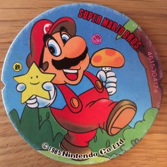 Vintage Super Mario Bros. "menko" card