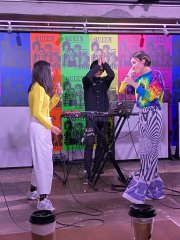 Maika Loubté feat. Miho Hatori @ "Park Live", Sony Ginza Park