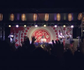 Scha Dara Parr live at "Shibuya no Natsu-matsuri", Yoyogi Park