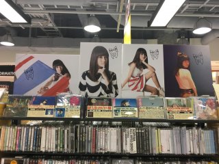 SOLEIL display at Tower Records Shinjuku