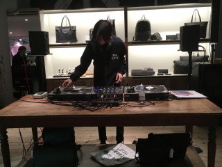 DJ Milo Oyamada @ Agnès b. Ginza Rue du Jour