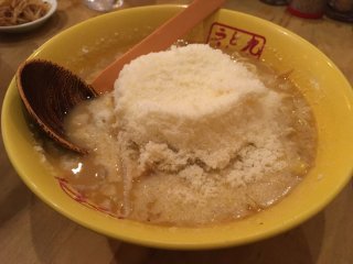 Cheese ramen at Tsukumo, Ebisu