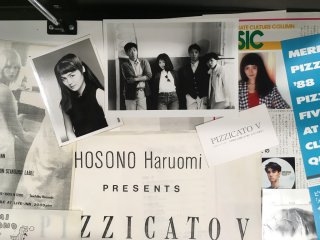 Early Pizzicato V memorabilia