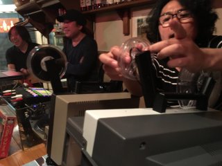 "POLY810 with Kishimix & 8mm VJ koss" @ Koenji Connection