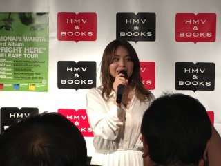 WAKITA Monari in-store event @ HMV&BOOKS in Shibuya