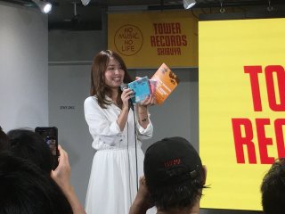 WAKITA Monari in-store event @ Tower Records Shibuya