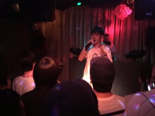 Rapper dodo live at "xxFANCYPOOLxx TIME", Ebisu Batica