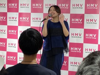 WAKITA Monari in-store @ HMV record shop Shinjuku Alta