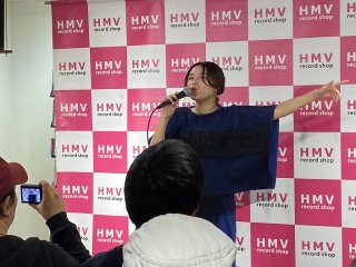 WAKITA Monari in-store @ HMV record shop Shinjuku Alta