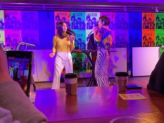 Maika Loubté feat. Miho Hatori @ "Park Live", Sony Ginza Park