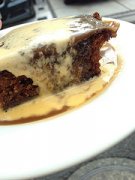 Sticky toffee pudding