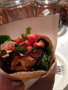 Falafel sandwich