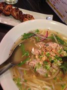 Chicken pho & vietnamese yakitori